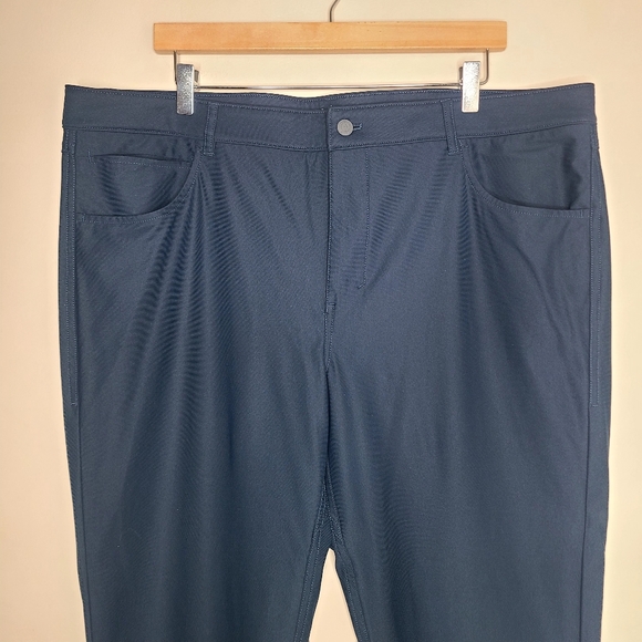 johnnie-O Prep-Formance Golf Causal Athleisure‎ Pants Mens 40 X 32 Blue - Picture 2 of 6